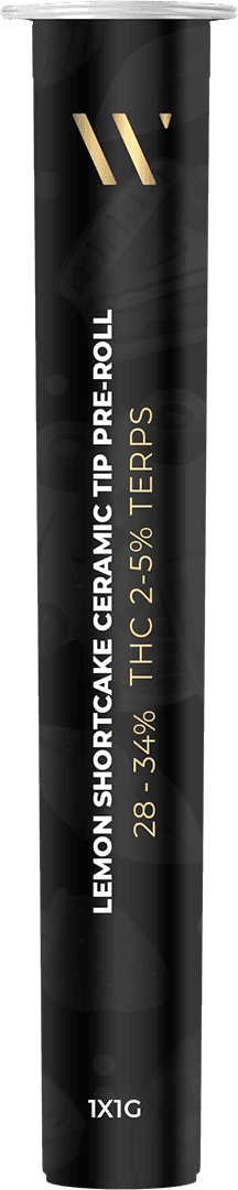 MBLL, Open Fields, AGLC_Product Rendering_Vanity_Wink_Lemon Short Cake_1x1g_Ceramic Tip Pre-roll_28-34